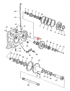 Rulment 60x95X26 mm, John Deere AZ46065,  JK0S060
