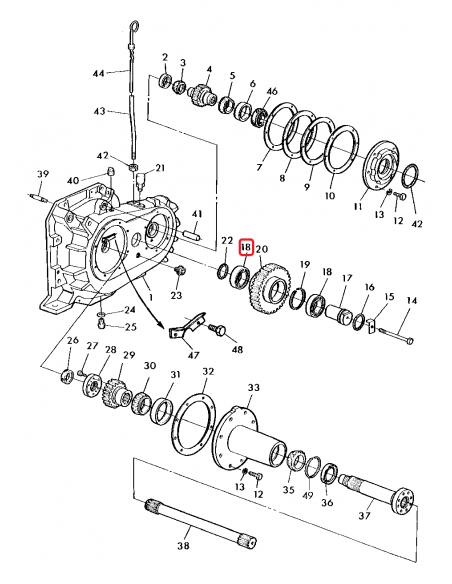 Rulment 60x95X26 mm, John Deere AZ46065,  JK0S060