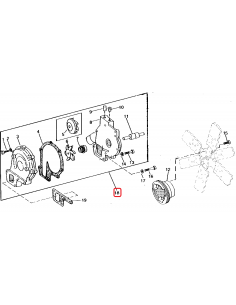 Pompa de Apa John Deere AR70661, AR84165, AR89716, AR97881, AR98551, AR98552, RE10969, RE10970, RE11496, RE11498, RE20022, SE500 2
