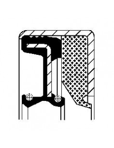 Simering 58x82x16 mm 139420, 1966194C1, 5194224, 6000105275, 12017237B, ER139420, RE195989, 061320R1, 3789575M1, 5171481 2