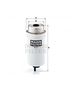 Filtru Combustibil Same Deutz-Fahr 0.900.0456.2, 090004562, 0.900.2043.4, 090020434 2