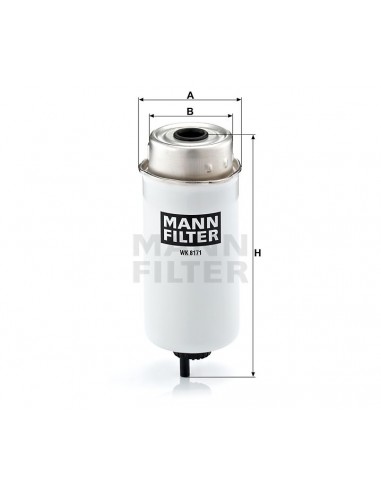 Filtru Combustibil Same Deutz-Fahr 0.900.0456.2, 090004562, 0.900.2043.4, 090020434