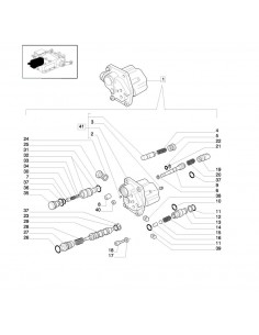 Valve, Hydraulic Control 5089469, 5118052, 5190454 2