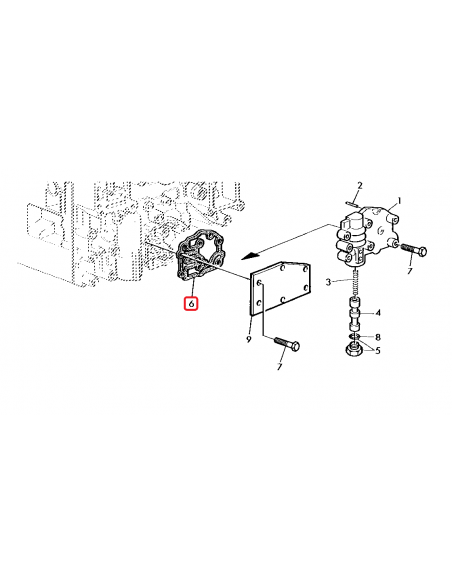 Garnitura Capac John Deere R120903, R109491