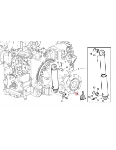 Kit Reparatie Cilindru Hidraulic Ridicare 85 mm  AL208001 2