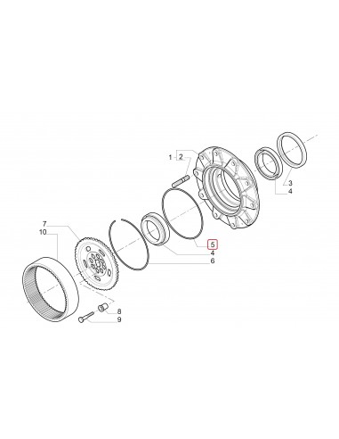 O-Ring 274x2 mm 028579, 6000103488, 0.900.0104.1, 090001041, 0024941, 024941, 028579, 03261170, 053853R1, 1-33-742-674, 10001392