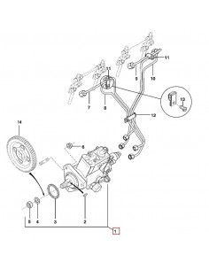 Fuel Injection Pump John Deere RE519058, SE502015, Stanadyne DB4429-5831, DB44295831 2
