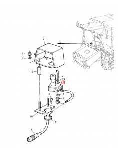Buton, Descarcare, Picior John Deere AZ51260, AZ50506 2