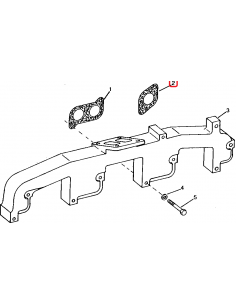 Garnitura Galerie Evacuare John Deere RE62777, R83021, R521438, R44374, A-RE62777 2