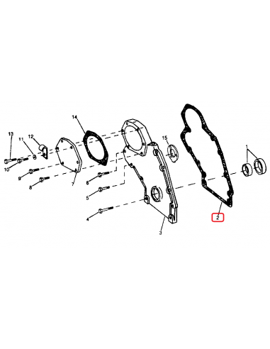 Garnitura Capac Distributie R104623