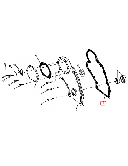 Garnitura Capac Distributie R104623