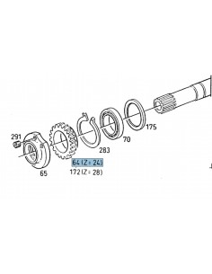 Pinion Transmisie Z-24 SDF 04401822