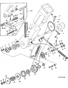 hain Sprocket, 29 Teeth John Deere Z11435, AZ36931 2