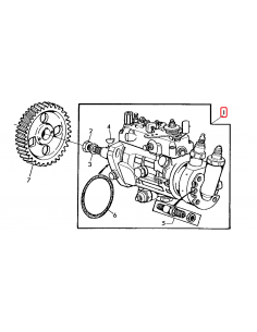 Fuel Injection Pump John Deere RE58169, 8921A060W, 8921A061W, 8921A062W, 8921A063W, 8921A064W 2