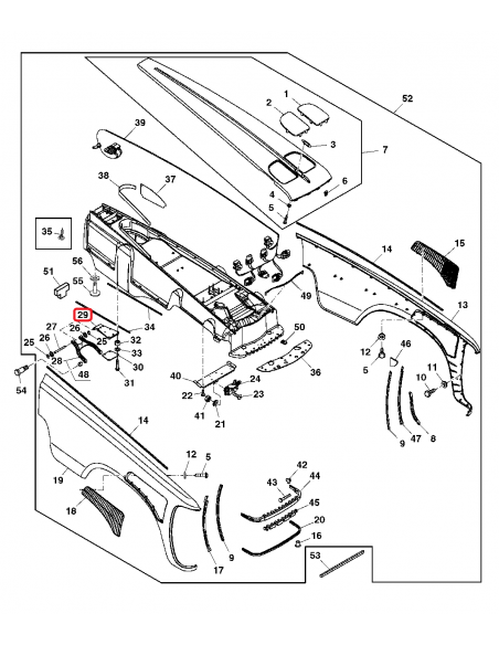 Balama Capota  John Deere R166673