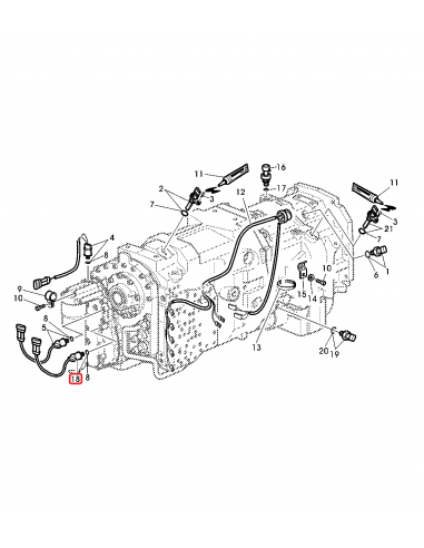 Senzor Presiune, Transmisie John Deere AL156796, AL222123, AL227982, L150803