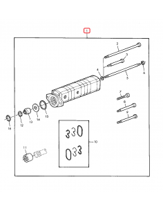 Hydraulic Pump HILLMASTER John Deere AZ51079