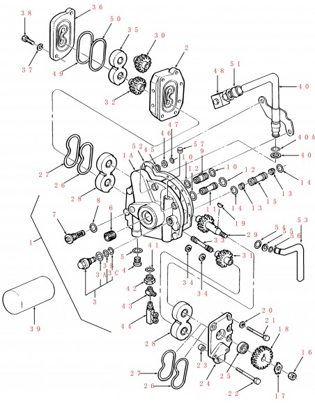 Tube, Hydraulic Pump Ford New Holland 83925912, E0NNE897JA