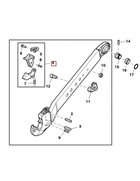 AL117727, 34M7245, 34M7243, 04435245.4, 044352454, 1678022, 3903314M91, 44352454, CH167-8022, 200002