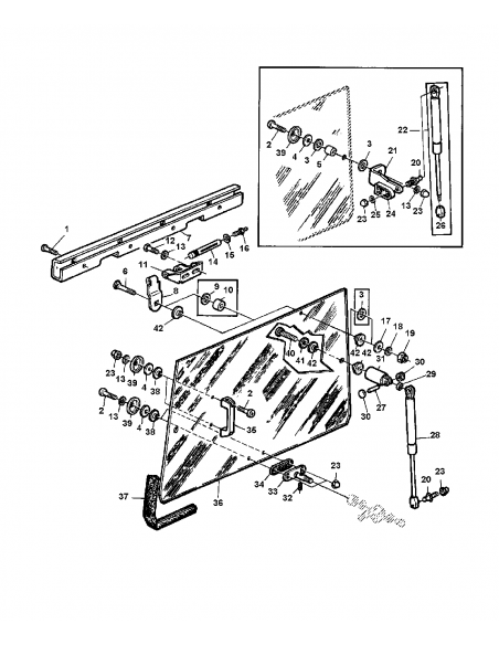 John Deere AL70847, L57978, L57979, JXAL70847,
