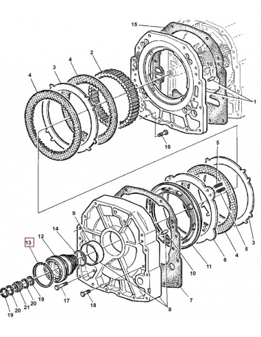 Ring, Disk Brake John Deere R112955
