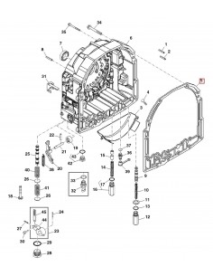 Garnitura Capac Fata John Deere R115147, R119526, R121682 2