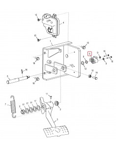 Sensor, Potentiometer John Deere RE261357, RE53380