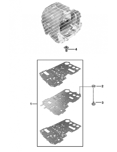 Placa Cu Garnituri PowrQuad John Deere RE57464, AR166680