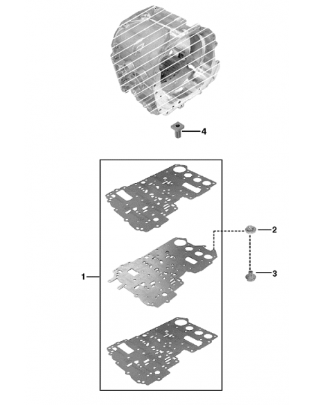 Placa Cu Garnituri PowrQuad John Deere RE57464, AR166680