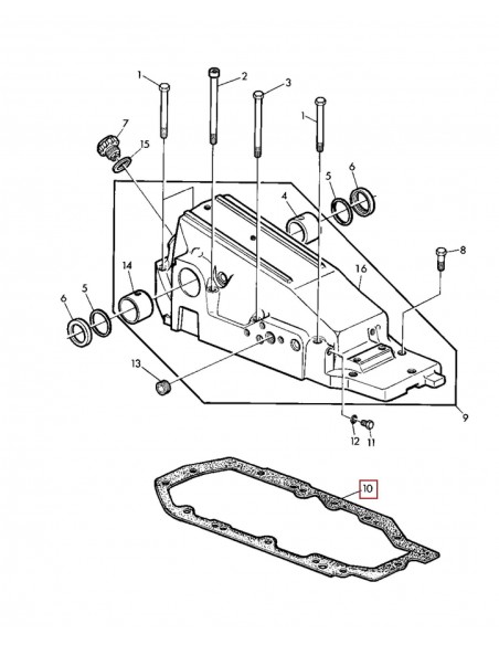 Garnitura Monobloc John Deere L34401, L41551, T21641