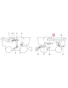 Belt 3HBx4670mm John Deere H177177, CC100752, Deutz 06215237,  089-000946-6.050, 0890009466.050, 890009466050 2