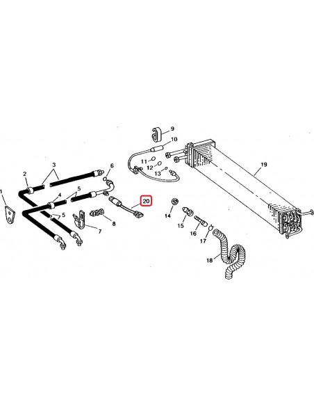 Senzor Presiune Aer Conditionat AC John Deere RE24308