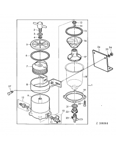 John Deere AZ34554, Separ 2000, 740284803, 20540S 2