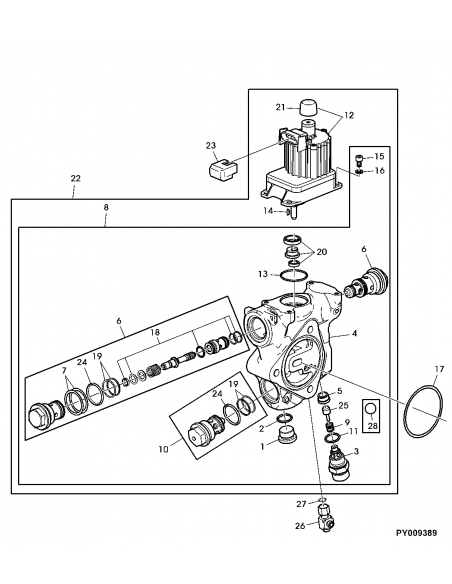 AL181805, AL78213, Electric Motor, Rockshaft, John Deere