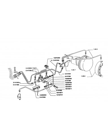 Hydraulic Steering Valve Fiat/Ford New Holland/Steyr 5143506, 87748285, 87748286