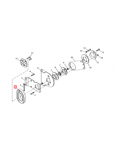 Cama Pick-up John Deere CC27453, CC35290, CC44955, DC56280, DC56281, E60759,