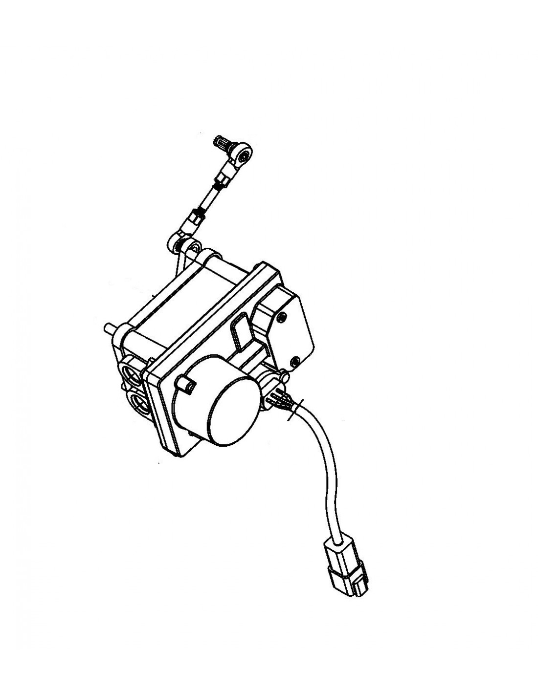 Actuator Kit, Turbocharger John Deere DZ108098, RE529268