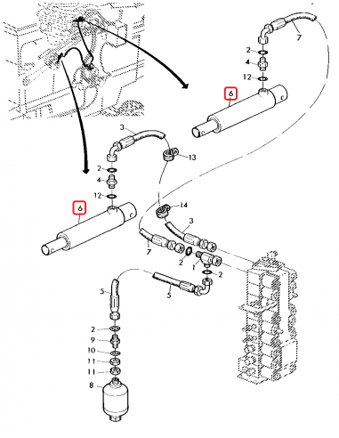 AZ43606, Cylinder Hydraulic, Clutches