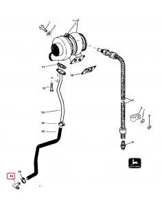 T11180, Elbow Fitting, Turbocharger 2