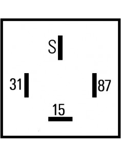 Relay 12V John Deere AZ43474, Claas 000000126190, 5HE004911-03 2