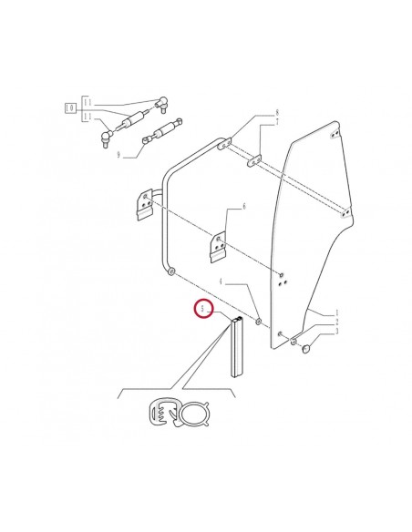 87679905, 87620481, Seal, Door,