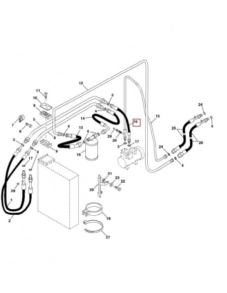 RE155218, RE60684, Conducta, Furtun, Aer, Conditionat,