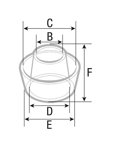 Bowl, Pre Cleaner Ø 145x260x90 mm