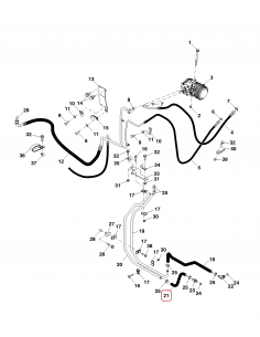L155789, Heating, Engine, John Deere 2