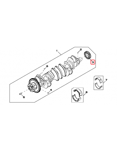 Pinion (MIC) R104587