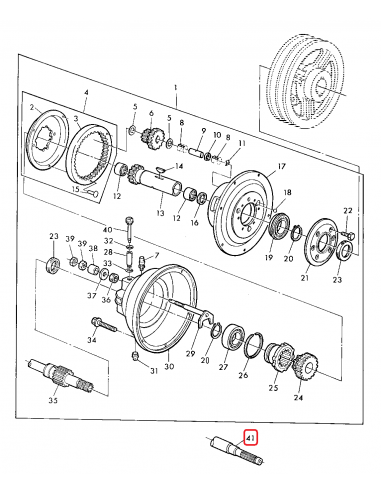 Z63341, Shaft, Reverser, Z-21