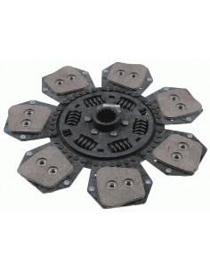 Clutch  Disc 350 mm Deutz-Fahr 02940107, 02940276, 04314893, 04315567, 04359410 2