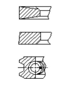 Segmenti Piston Ø 96.50-3x2x3 mm 2