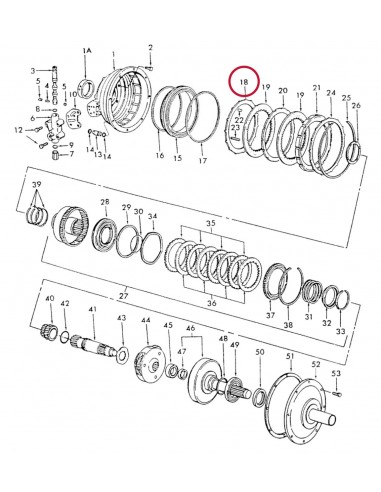 Disc, Clutch Plate Transmission Ø 248.8x190.5x2.5 mm Z-15 FORD NEW HOLLAND 81824528, C9NN7R025A