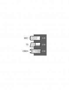 Ring Set Ø 106-3.50x2.50x3.50 mm Perkins UPRK0002D, UPRK2D,  4225859M91, 706583 2
